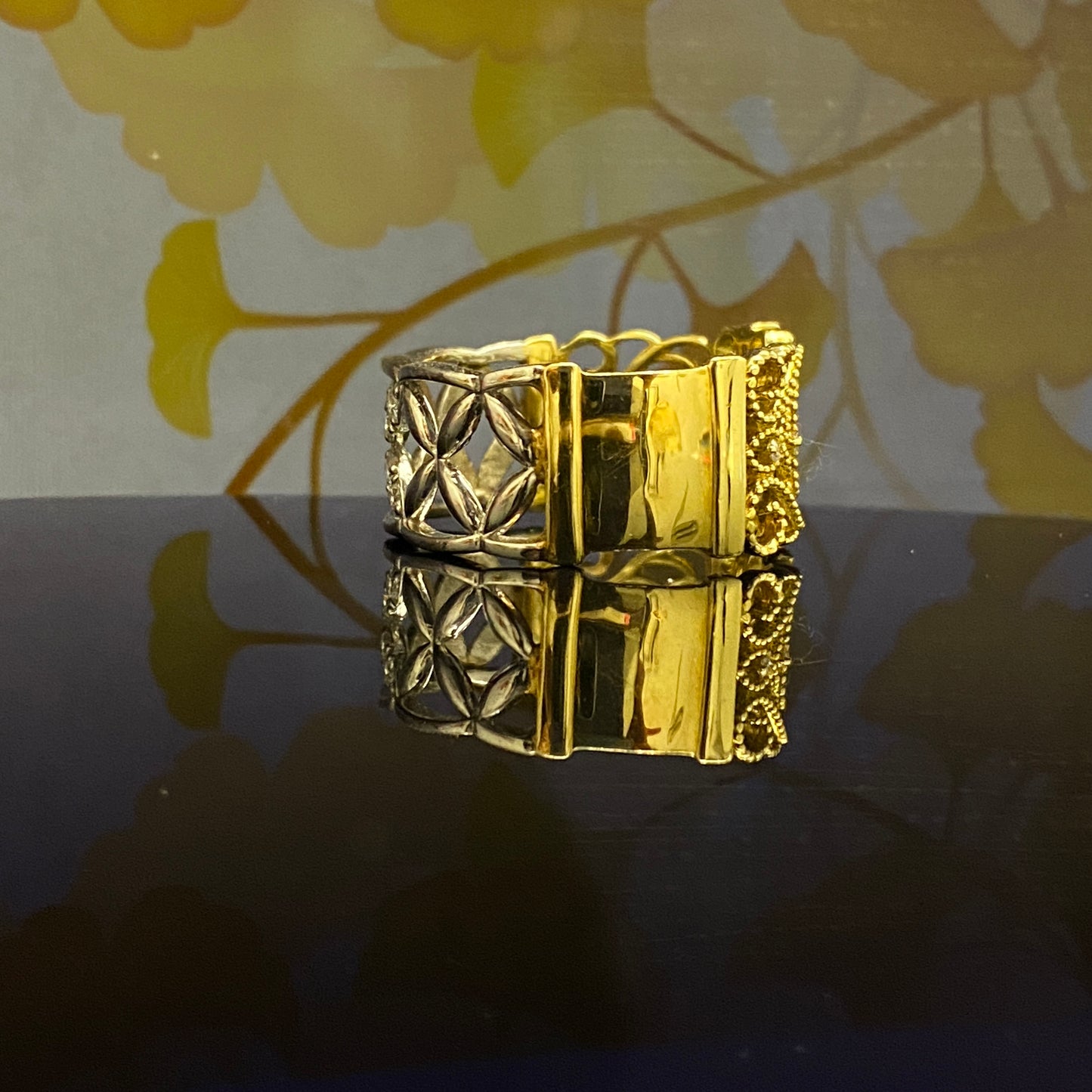 two-tone Diamond Ring