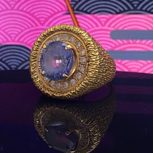 5 carat Sapphire Ring
