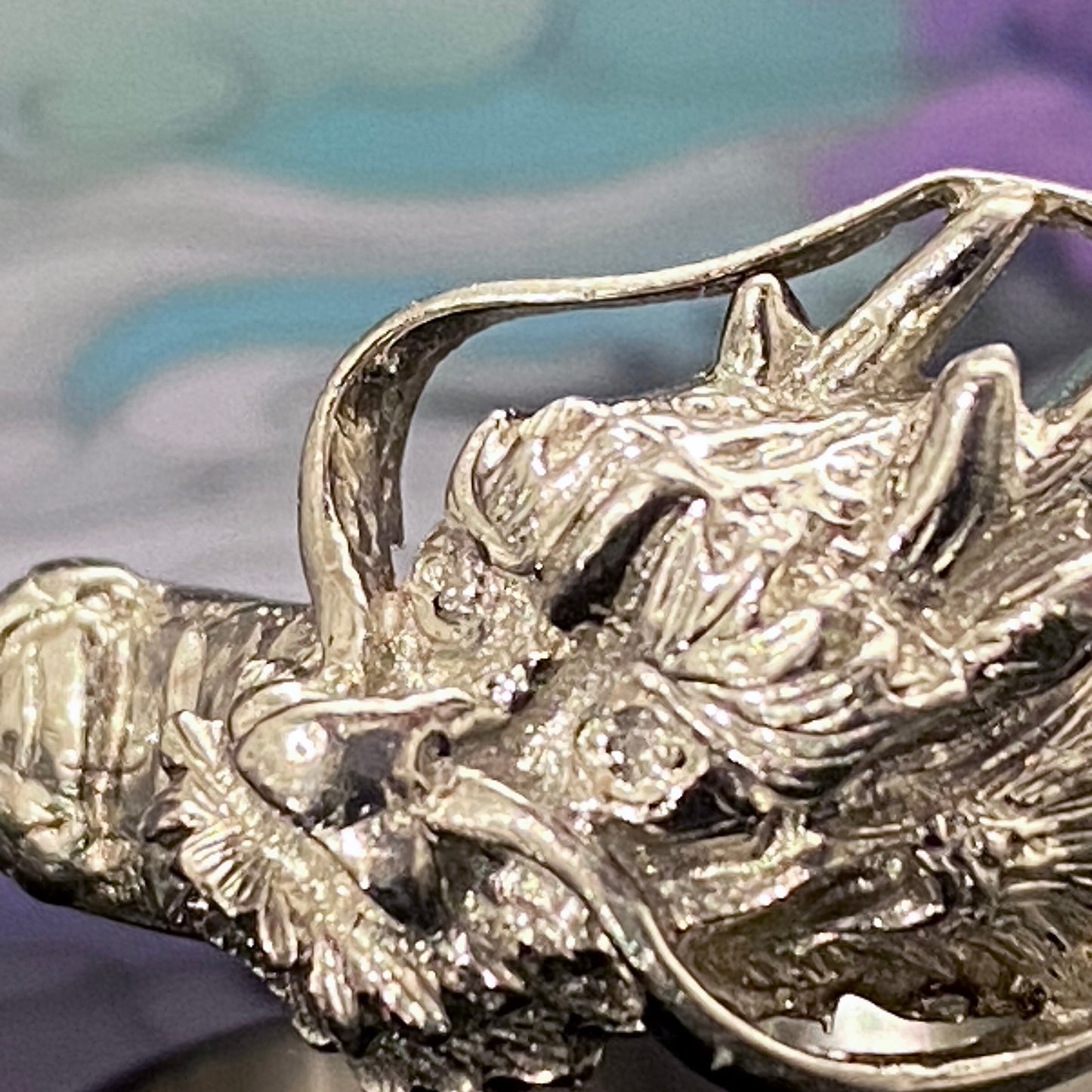 Dragon motif Diamond Ring